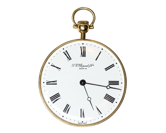 Montre Chopard - Montre de poche en or jaune 58 Facettes A10612