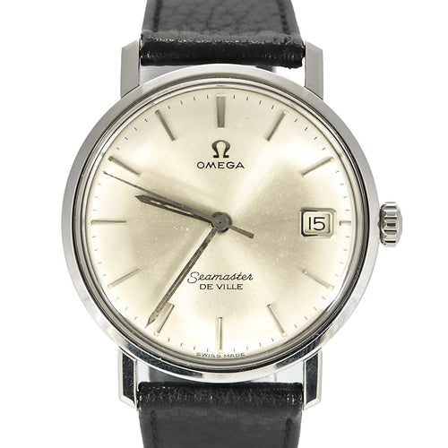 Montre Omega Seamaster De Ville - Montre en acier cadran argenté calibre 610 58 Facettes A1141