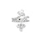 Bague 54 Bague Cartier, platine, diamants. 58 Facettes 35522