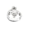 Bague 54 Bague Cartier, platine, diamants. 58 Facettes 35522