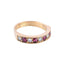 Bague 54 Infinity - Bague en or blanc diamants et rubis 58 Facettes BO/220097 NSS