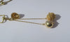 Collier Collier négligé antillais XIXe siècle en or jaune 18 carats 58 Facettes Collier