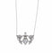 Collier Collier Art nouveau en or blanc 18 carats, platine et diamants 58 Facettes BO/220125