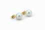 Boucles d'oreilles Puces d'oreilles - Perles de culture en or jaune 18 carats 58 Facettes Puces d'oreilles 149/ 4