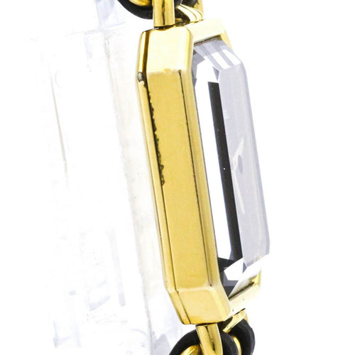 Montre Chanel Première Rock - Montre quartz en métal plaqué or et cuir 58 Facettes ullv6akp51