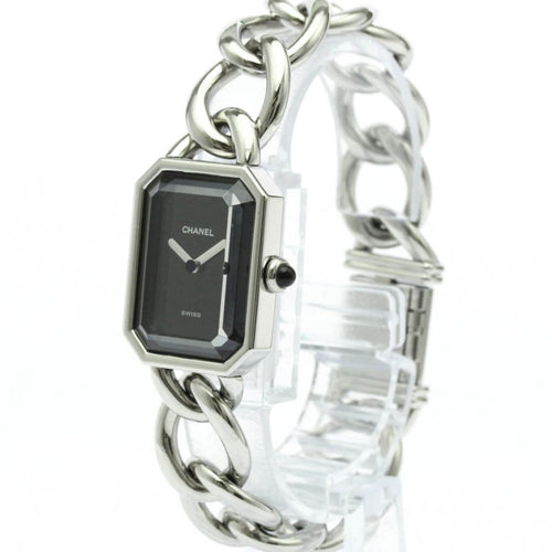 Montre Chanel - Montre Première chaîne quartz en acier inoxydable 58 Facettes lhrlzf8cjv