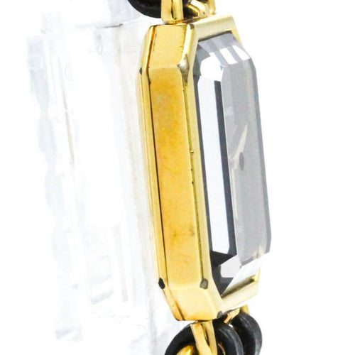 Montre Chanel Première Rock - Montre quartz en métal plaqué or et cuir 58 Facettes hj6oeowk5e