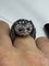 Bague 51 Boucheron - Bague hibou en or blanc 18 carats, diamants, saphirs et améthystes 58 Facettes F19