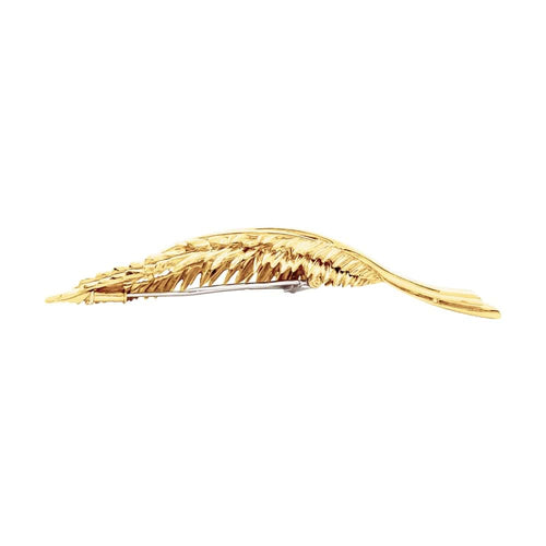 Broche Broche Van Cleef & Arpels, "Plumes", or jaune. 58 Facettes 35598
