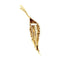 Broche Broche Van Cleef & Arpels, "Plumes", or jaune. 58 Facettes 35598