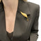 Broche Broche Van Cleef & Arpels, "Plumes", or jaune. 58 Facettes 35598