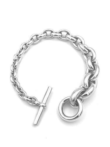 Bracelet Hermès Crescendo - Bracelet en argent 925 58 Facettes HERMES BRA