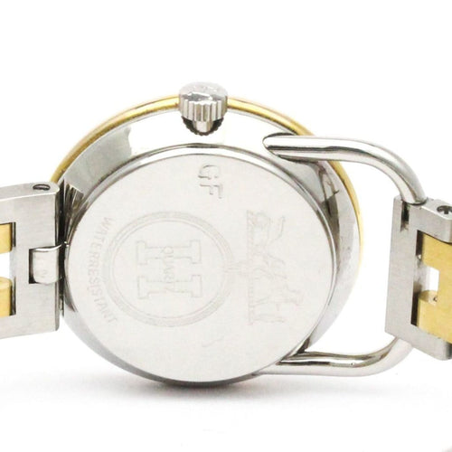 Montre Hermès Arceau - Montre quartz en acier inoxydable et métal plaqué 58 Facettes nkkg7yh0vr