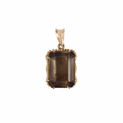 Pendentif Pendentif en or jaune et topaze 58 Facettes BO/220114