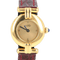 Montre Cartier Montre Colisée Must De Cartier Vermeil 58 Facettes MT45989