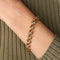Bracelet Gilliane - Bracelet en or jaune et blanc diamants 58 Facettes BO/220059