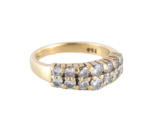Bague 51 Joyane - Bague en or jaune et diamants 58 Facettes BO/220117