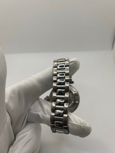 Montre Cartier Pasha - Montre automatique date en acier 38 mm 58 Facettes 1702