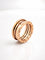 Bague 54 BVLGARI B-Zero1 - Bague en or rose 18 carats taille 54 58 Facettes 90929-ac12931