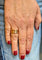Bague 54 BVLGARI B-Zero1 - Bague en or rose 18 carats taille 54 58 Facettes 90929-ac12931