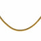 Collier Collier en or jaune 18k, maille anglaise 58 Facettes 5202405CN