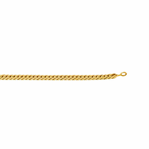 Collier Collier en or jaune 18k, maille anglaise 58 Facettes 5202405CN