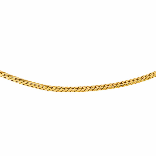Collier Collier en or jaune 18k, maille anglaise 58 Facettes 5202405CN