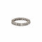 Bague 49.5 Alliance américaine - Bague en or blanc et diamants 58 Facettes BO/230021