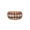 Bague 54 Bague jonc en or jaune, rubis et saphirs 58 Facettes BO/220013/