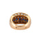 Bague 54 Bague jonc en or jaune, rubis et saphirs 58 Facettes BO/220013/