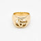 Bague 49 Gucci Double G - Bague chevalière en or jaune 58 Facettes 36625