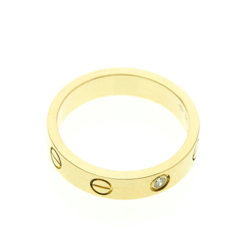 Bague 51 Cartier Love - Bague alliance 1 diamant en or jaune 58 Facettes rxyveg0kce