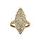 Bague Bague marquise en or jaune 18 carats et diamants 58 Facettes BO/230057