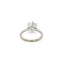 Bague 51 Bague solitaire diamant taille ancienne 2,8 ct en or blanc et platine 58 Facettes 7870
