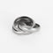 Bague 46 Cartier - Trinity - Bague en Or blanc . Vintage. 58 Facettes 260262
