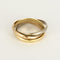 Bague 58 Cartier Trinity - Bague trois ors petit modèle 58 Facettes 58FC53