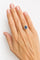 Bague 52 Bague marguerite - Saphir 1,10 ct et diamants en or 18 carats 58 Facettes Bague 001