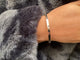 Bracelet Lien - Bracelet jonc en or blanc 58 Facettes BO/230073