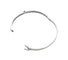 Bracelet Lien - Bracelet jonc en or blanc 58 Facettes BO/230073