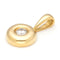Pendentif Punto Luce - Pendentif en or jaune 18k et diamant 0,35 ct 58 Facettes 854DC60CFFCA44A9B6D8E0AEB946A230