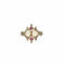 Bague 52 Bague en or jaune opales et rubis 58 Facettes BO/230129