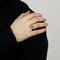 Bague 52 Bague en or jaune opales et rubis 58 Facettes BO/230129
