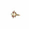 Bague 52 Bague en or jaune opales et rubis 58 Facettes BO/230129