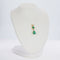 Pendentif Pendentif en or jaune 18 ct avec émeraudes et diamants 58 Facettes P001