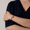 Bracelet Bracelet jonc ancien en or jaune et diamants 58 Facettes BRFLEX14K