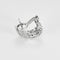 Boucles d'oreilles Boucles d'oreilles en or blanc mailles en diamants. 58 Facettes BOPANTDTSG