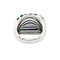 Bague 52 Poiray - Bague Cabaret en or blanc, iolite et émeraudes 58 Facettes 35438