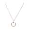 Collier Collier Cartier, "Juste un Clou", or rose et diamants. 58 Facettes 35650