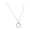 Collier Collier Cartier, "Juste un Clou", or rose et diamants. 58 Facettes 35650