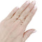 Bague 55 Bague Dior, "Bois de Rose" or rose. 58 Facettes 35657